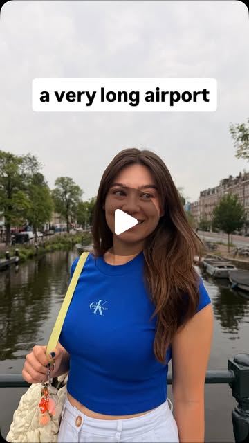 a very long airport reel